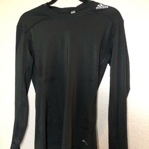 Adidas Black tech fit shirt